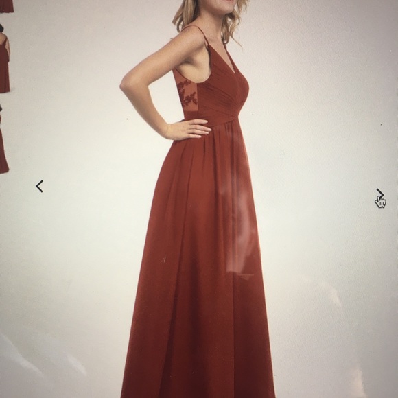 COPY - Azazie Blake Rust Brand New size A2 - Picture 3 of 5